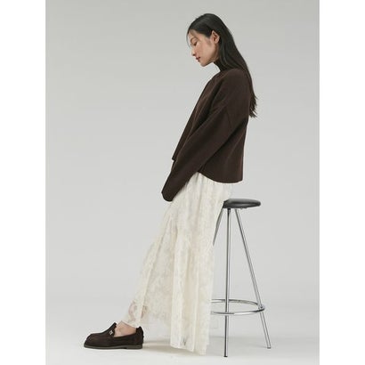 ウールカシミヤタートルネックニット （BRW）｜詳細画像