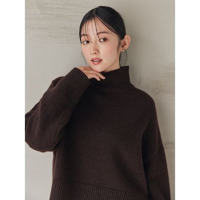ウールカシミヤタートルネックニット （GRY）｜詳細画像