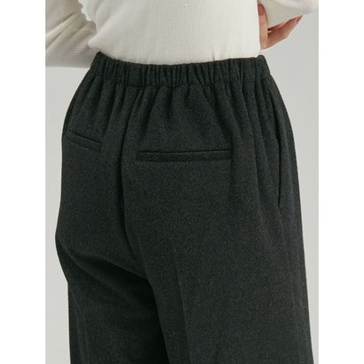 ミラ オーウェン Mila Owen ウエストゴムフランネルワイドイージーパンツ （BEG）｜詳細画像