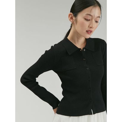 ミラ オーウェン Mila Owen ポロニット×シアースカートSET UP （BEG）｜詳細画像