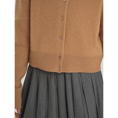 ロイヤルカシミヤ100％クルーネックカーディガン （PNK）｜詳細画像