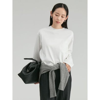 Mロゴ刺繍ロングスリーブTシャツ （BLK）｜詳細画像