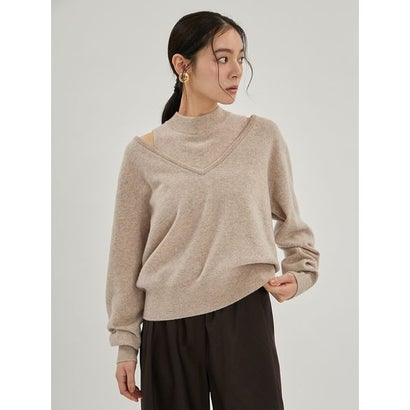 wool100％アメスリタンクニット （GRY）｜詳細画像