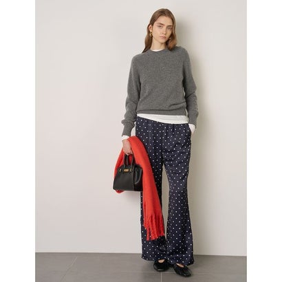 サテンイージーパンツ （DOT）｜詳細画像