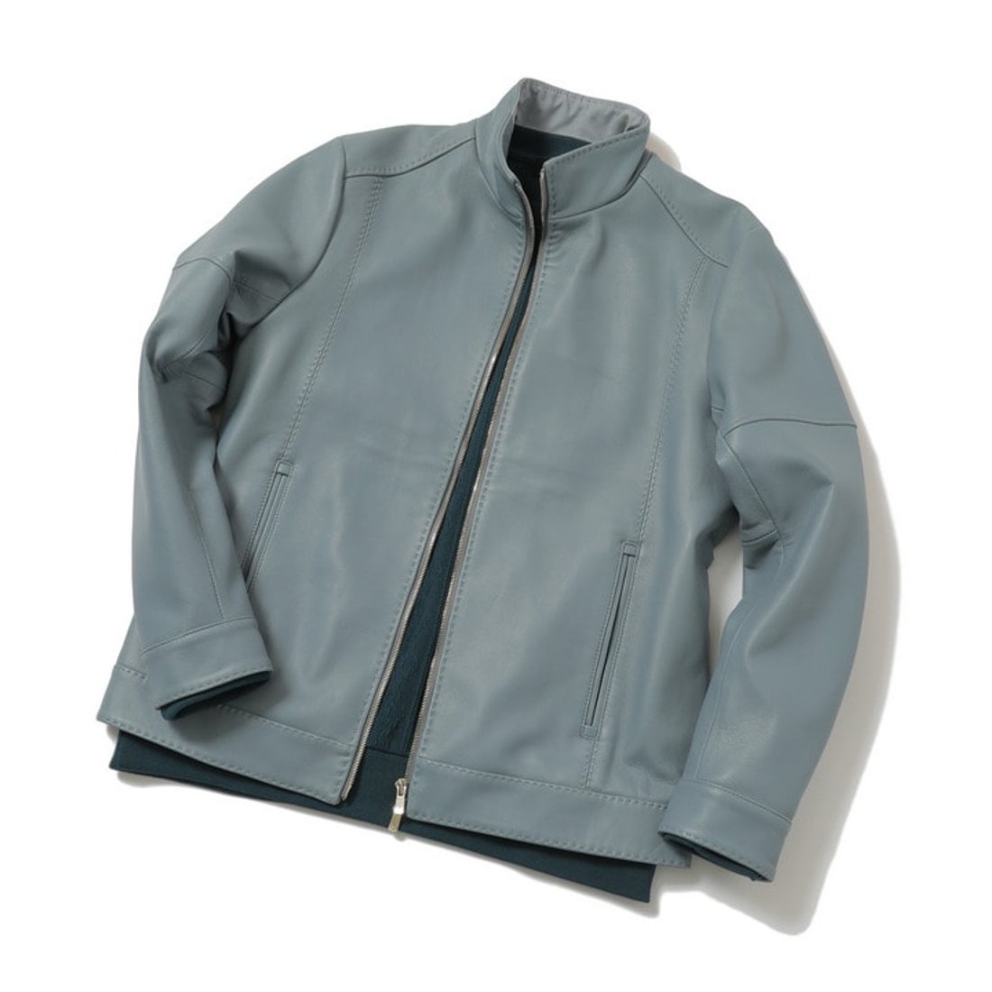 メンズビギ MEN'S BIGI ラムレザークロームタンニングジャケット