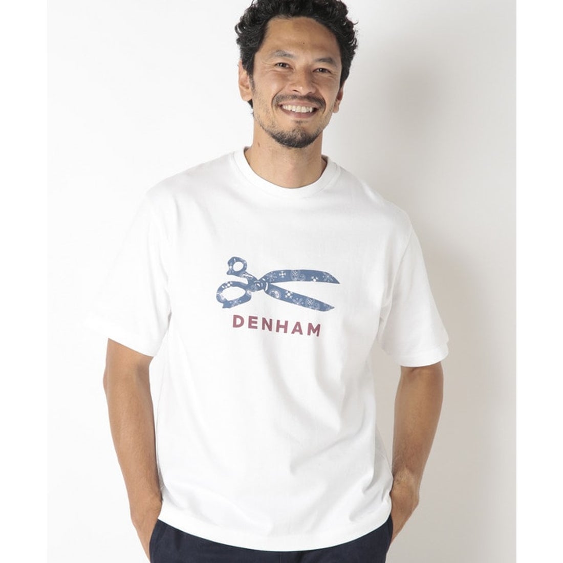 メンズビギ MEN'S BIGI ＜DENHAM/デンハム＞グラフィックプリントT
