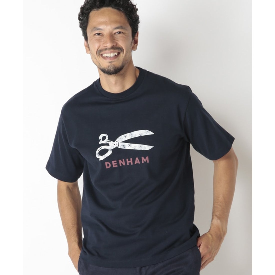 メンズビギ MEN'S BIGI ＜DENHAM/デンハム＞グラフィックプリントT