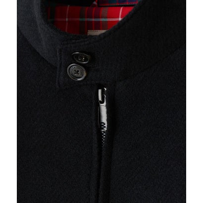 メンズビギ MEN'S BIGI 《別注》BARACUTA ツイルビーバージャージG4ブルゾン （ブラック）｜詳細画像