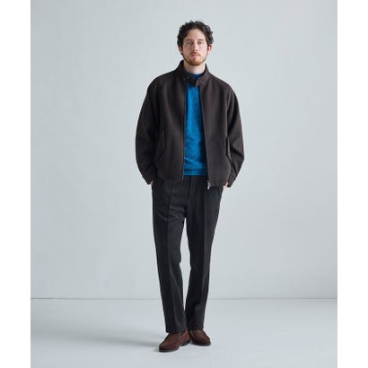 メンズビギ MEN'S BIGI 《別注》BARACUTA ツイルビーバージャージG4ブルゾン （ブラック）｜詳細画像