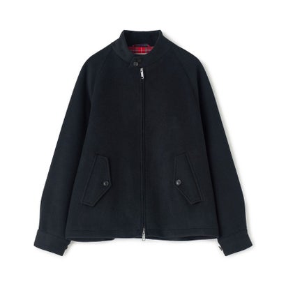 メンズビギ MEN'S BIGI 《別注》BARACUTA ツイルビーバージャージG4ブルゾン （ブラック）｜詳細画像