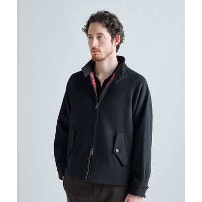 メンズビギ MEN'S BIGI 《別注》BARACUTA ツイルビーバージャージG4ブルゾン （ブラック）｜詳細画像