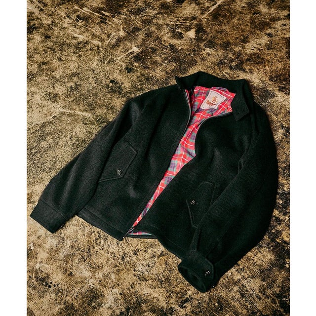 《別注》BARACUTA ツイルビーバージャージG4ブルゾン （ブラック）