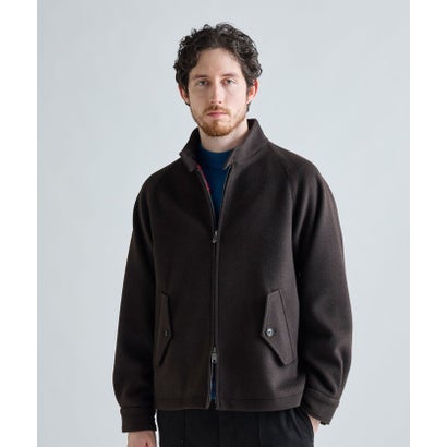 メンズビギ MEN'S BIGI 《別注》BARACUTA ツイルビーバージャージG4ブルゾン （ブラウン）｜詳細画像