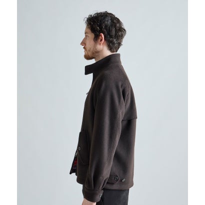 メンズビギ MEN'S BIGI 《別注》BARACUTA ツイルビーバージャージG4ブルゾン （ブラウン）｜詳細画像