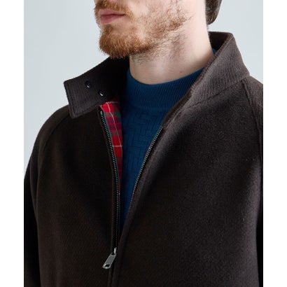 メンズビギ MEN'S BIGI 《別注》BARACUTA ツイルビーバージャージG4ブルゾン （ブラウン）｜詳細画像