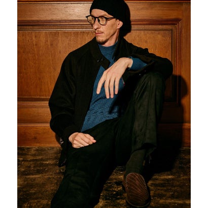 メンズビギ MEN'S BIGI 《別注》BARACUTA ツイルビーバージャージG4ブルゾン （ブラウン）｜詳細画像