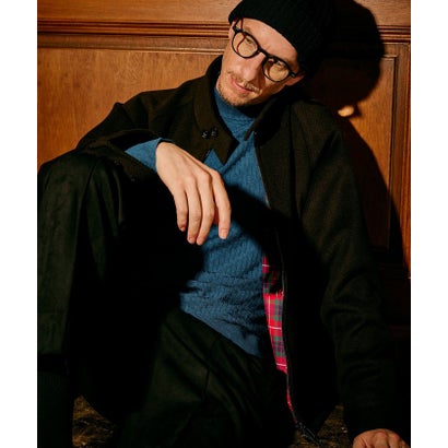 メンズビギ MEN'S BIGI 《別注》BARACUTA ツイルビーバージャージG4ブルゾン （ブラウン）｜詳細画像