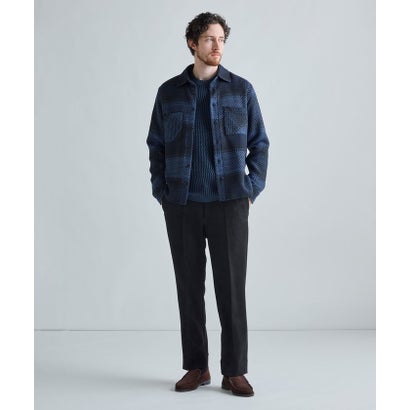 《別注》WAX LONDON ジャストフィットニットブルゾン （グレー系）｜詳細画像