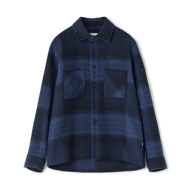 《別注》WAX LONDON ジャストフィットニットブルゾン （グレー系）
