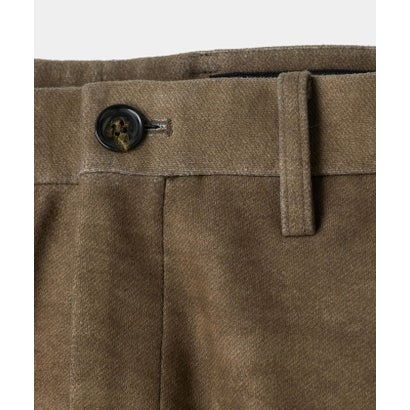 メンズビギ MEN'S BIGI ダウンファブリック スエードプリントセットアップパンツ［ストレッチ］ （ブラウン）｜詳細画像