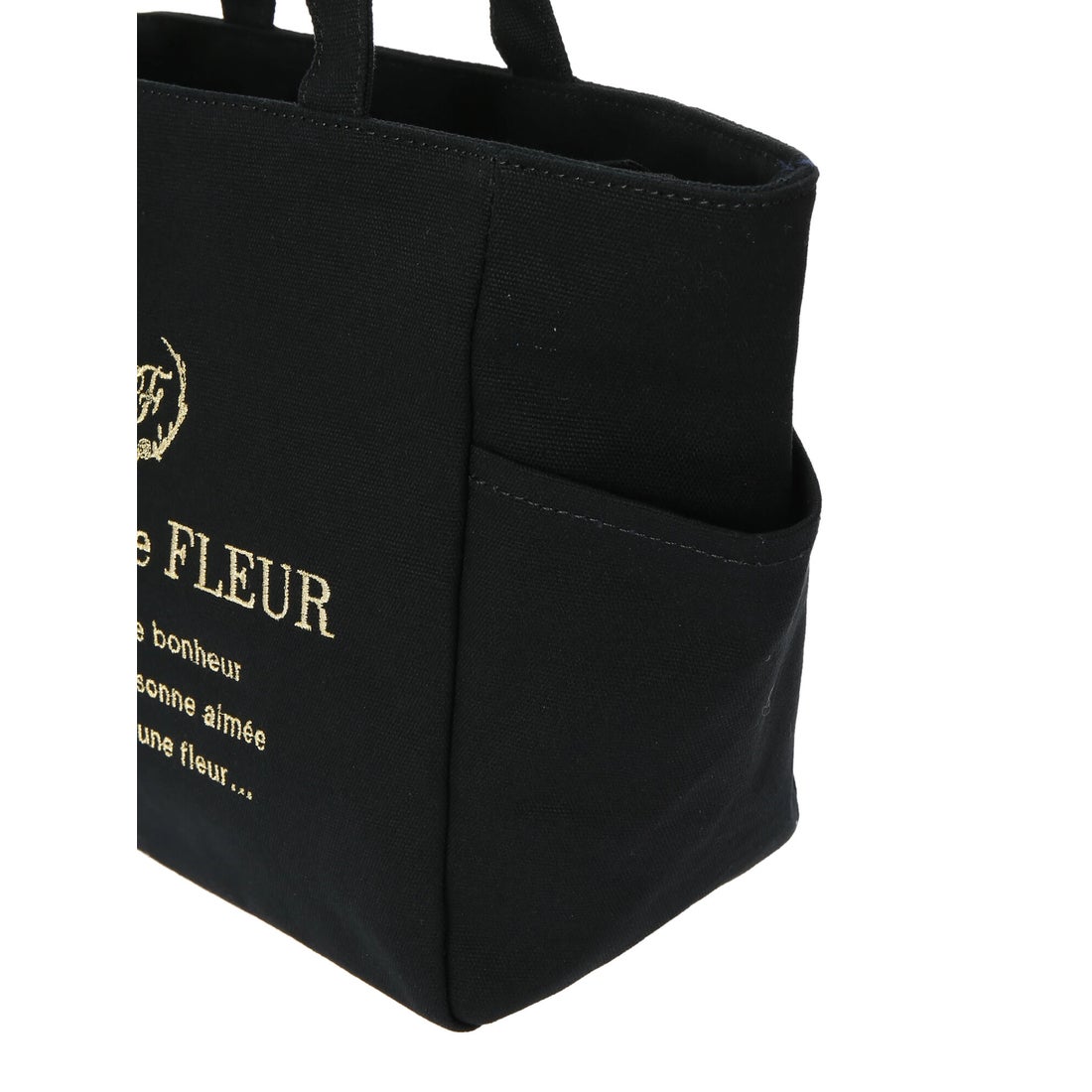メゾン ド フルール Maison de FLEUR サイドポケットSトートバッグ