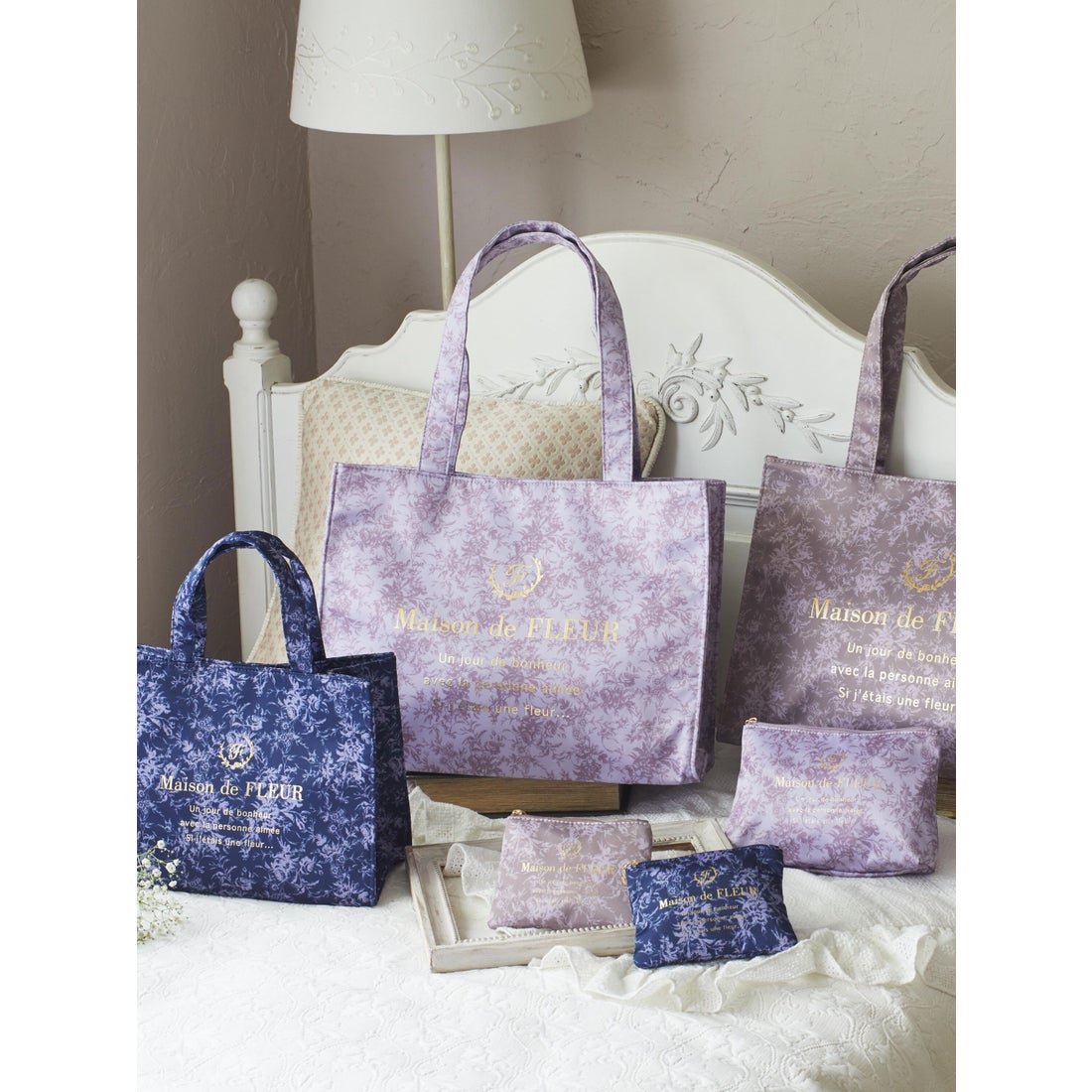 メゾン ド フルール Maison de FLEUR classy flower Sトートバッグ