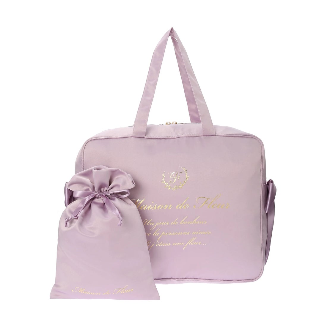 メゾン ド フルール Maison de FLEUR EC限定コンパクトキャリーバッグ