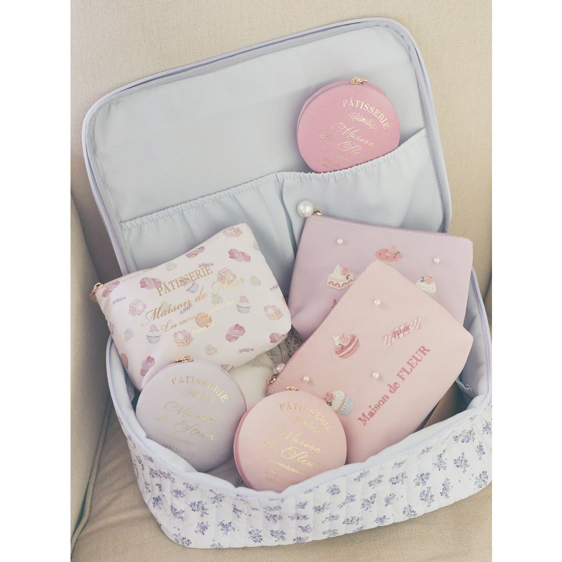 メゾン ド フルール Maison de FLEUR EC限定フラワーキルトビッグ 