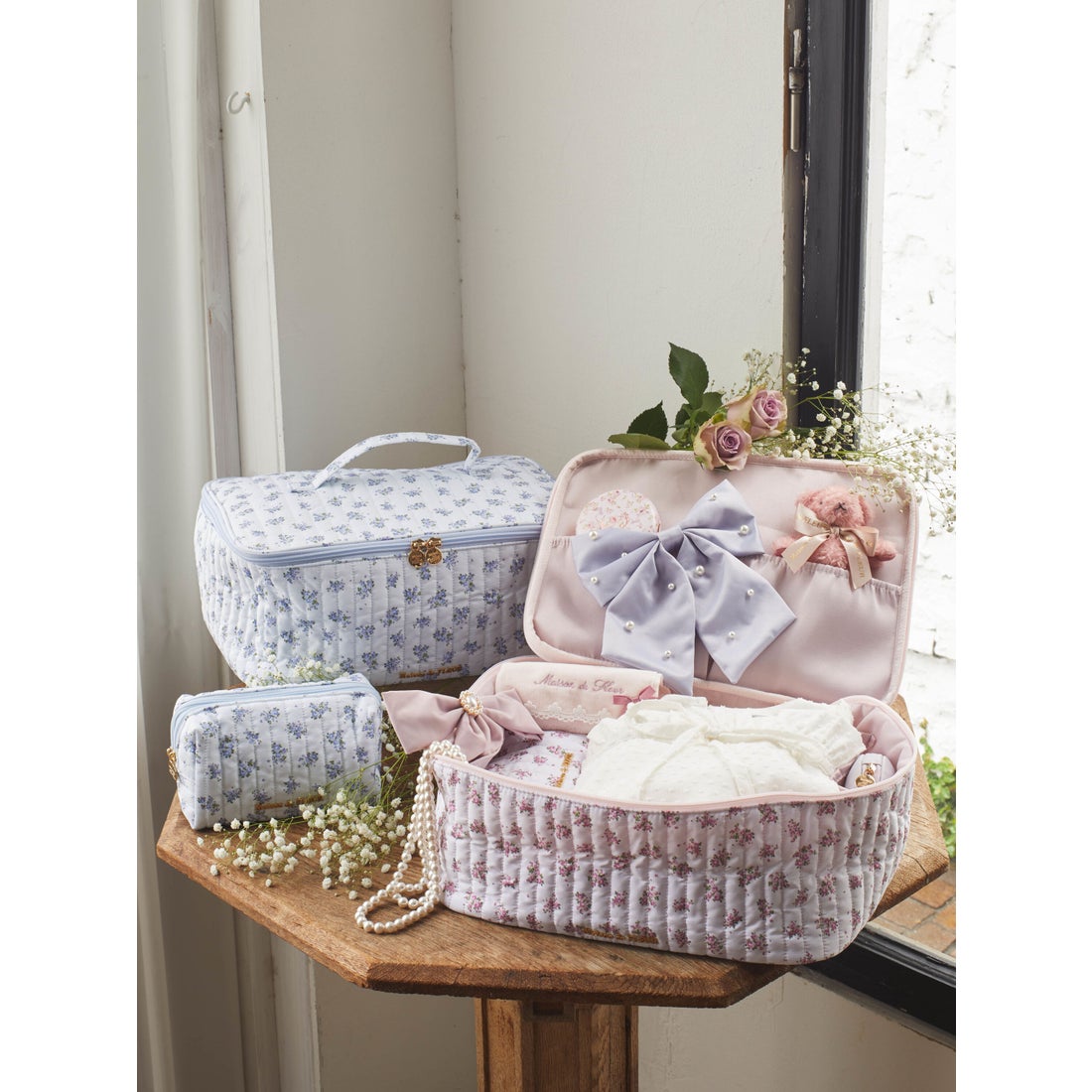 メゾン ド フルール Maison de FLEUR EC限定フラワーキルトビッグ 
