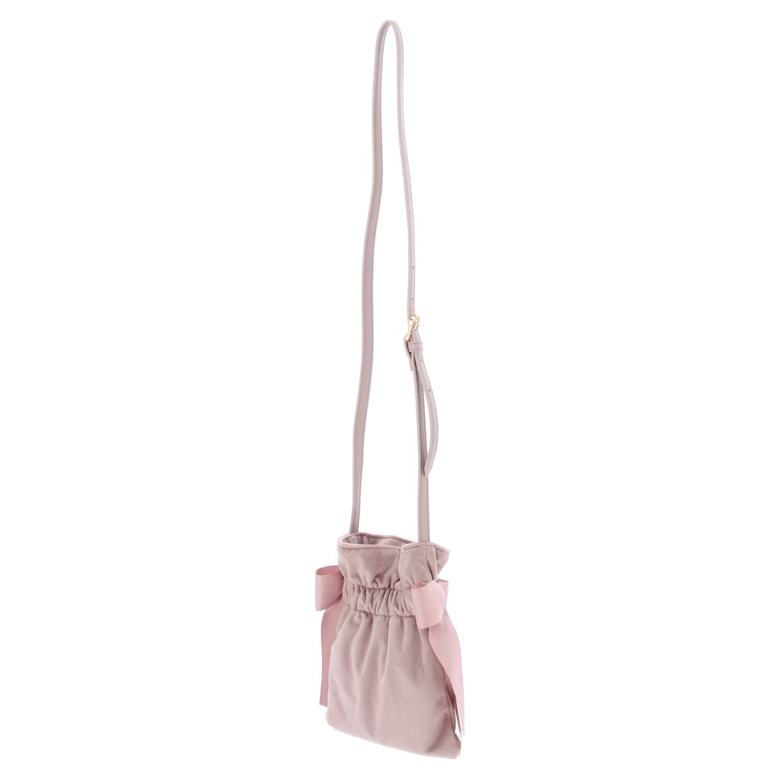 メゾン ド フルール Maison de FLEUR ベロアパールミニショルダー 