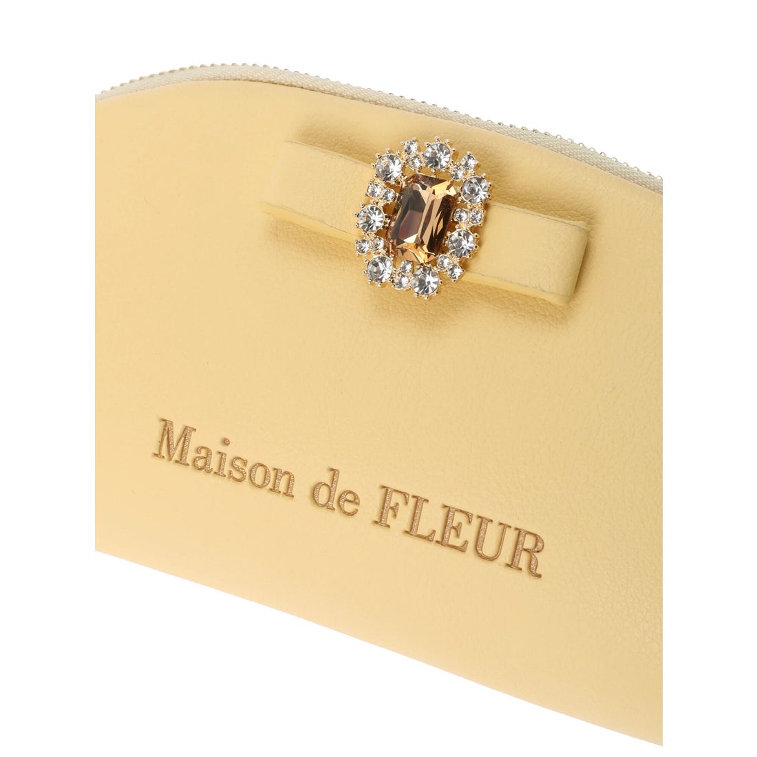 メゾン ド フルール Maison de FLEUR カラフルビジューリボンスリム