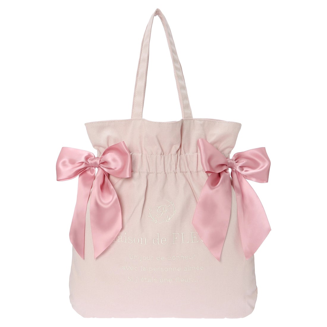 メゾン ド フルール Maison de FLEUR EC限定キャンバスダブルリボン 