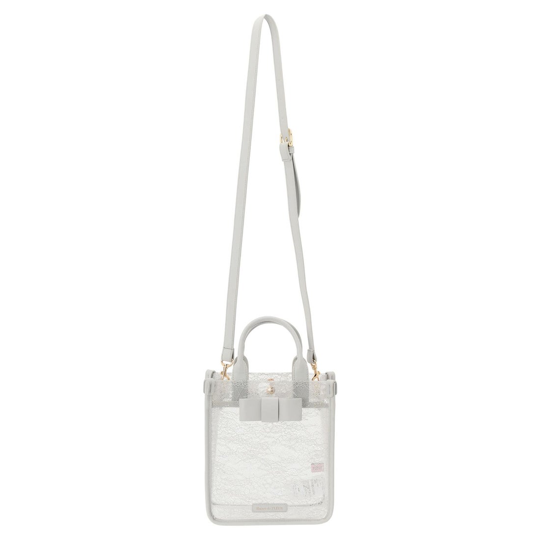 メゾン ド フルール Maison de FLEUR EC限定レースクリア2Wayトート