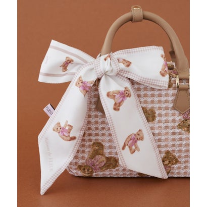 メゾン ド フルール Maison de FLEUR FLEUR TEDDYスカーフ （アイボリー）｜詳細画像