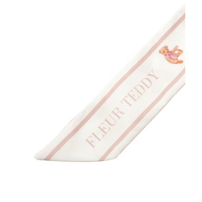 メゾン ド フルール Maison de FLEUR FLEUR TEDDYスカーフ （アイボリー）｜詳細画像