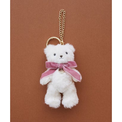 メゾン ド フルール Maison de FLEUR FLEUR TEDDYチャーム （ブラウン）｜詳細画像