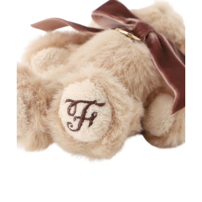 メゾン ド フルール Maison de FLEUR FLEUR TEDDYチャーム （ブラウン）｜詳細画像