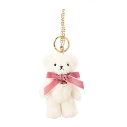 メゾン ド フルール Maison de FLEUR FLEUR TEDDYチャーム （ブラウン）｜詳細画像