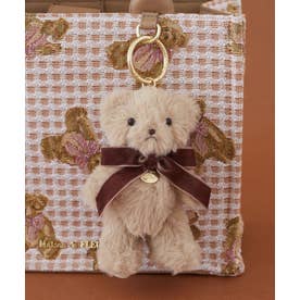 FLEUR TEDDYチャーム （ブラウン）