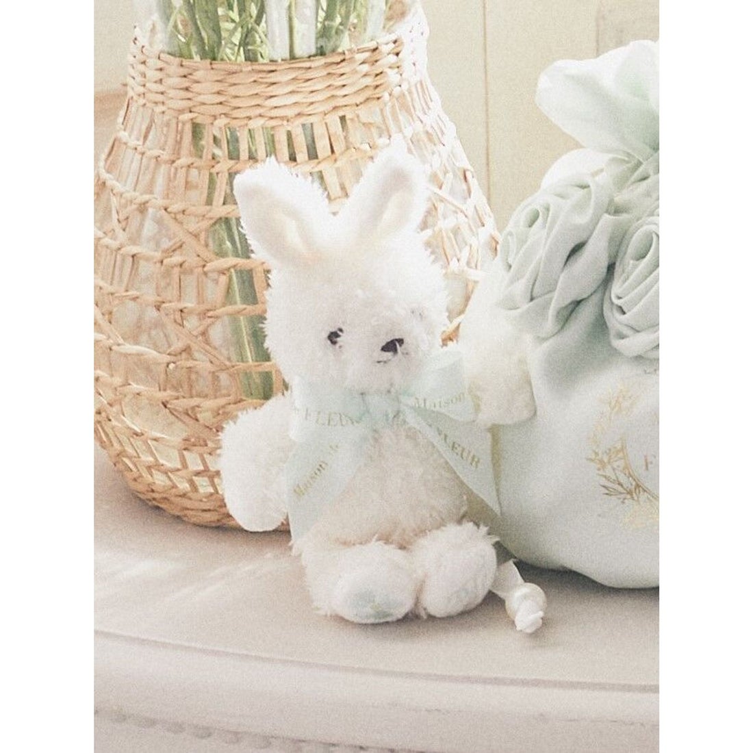 メゾン ド フルール Maison de FLEUR フラワーラビットチャーム