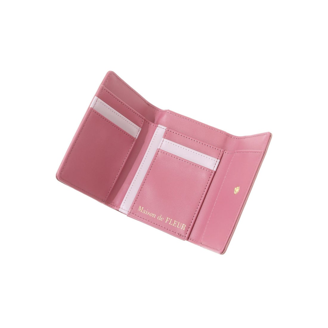 メゾン ド フルール Maison de FLEUR EC限定リボンビジューウォレット