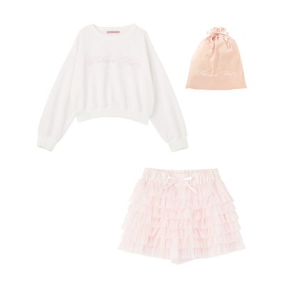 メゾン ド フルール Maison de FLEUR ルームウェアセット （オフホワイト）｜詳細画像