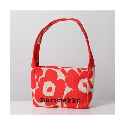 marimekko バッグ Knitted Shoulderbag Unikko ウニッコ 094141 （911/ホワイト×ブラック）｜詳細画像