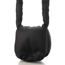 Padded Round Crossbody Bag （Black）
