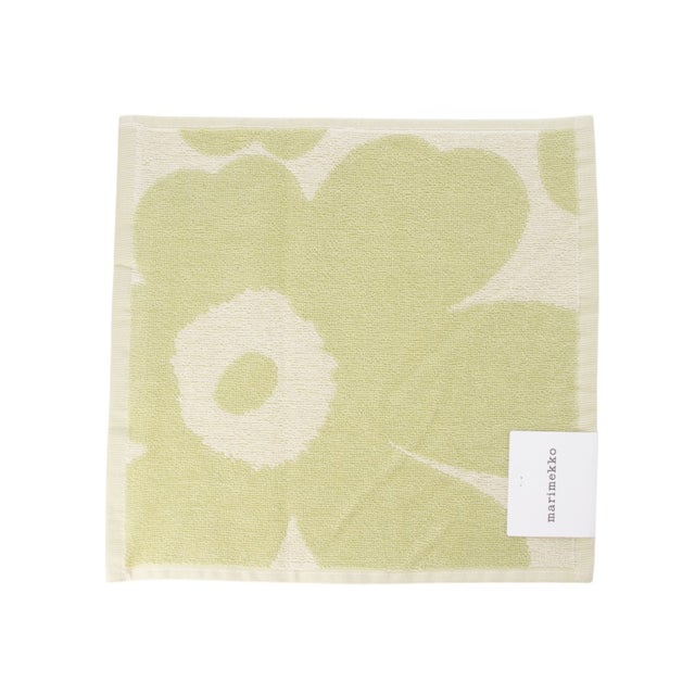 UNIKKO MINI TOWEL 30 X 30 cm ミニハンドタオル タオル ハンカチ （ライトグリーン）