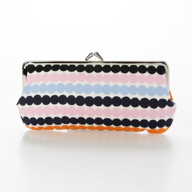 MINI RASYMATTO GLASSES PURSE  がまぐち （PINK/ORANGE/LIGHT BLUE）