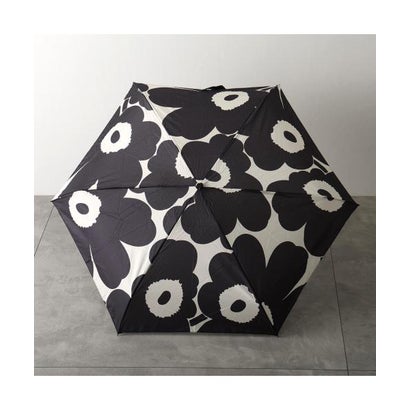 マリメッコ marimekko marimekko 折りたたみ傘 MINI MANUAL UNIKKO ウニッコ 093720 （190/ブラック×ホワイト）｜詳細画像
