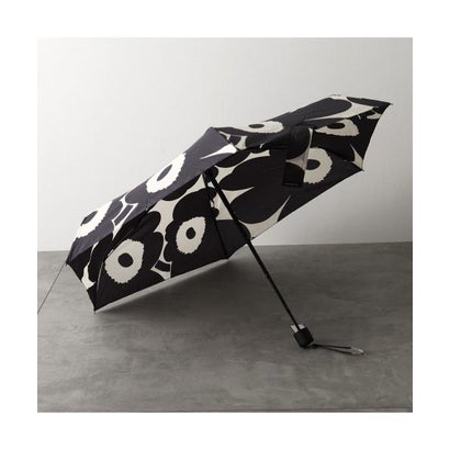 マリメッコ marimekko marimekko 折りたたみ傘 MINI MANUAL UNIKKO ウニッコ 093720 （190/ブラック×ホワイト）｜詳細画像