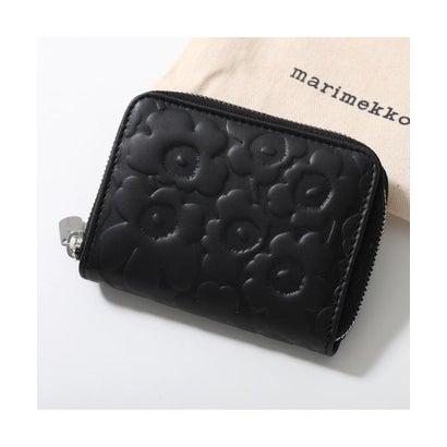 マリメッコ marimekko marimekko コインケース Card wallet Unikko ウニッコ 096101 （900/ブラック）｜詳細画像