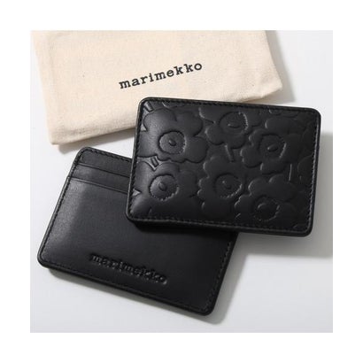 marimekko カードケース Card holder Unikko ウニッコ 096099 （900/ブラック）｜詳細画像